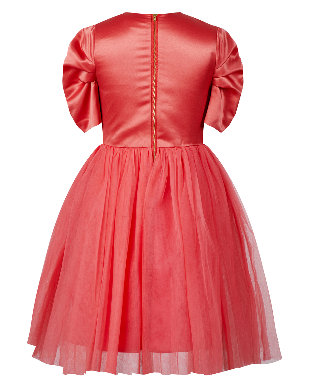 Red Princess Tuelle Dress