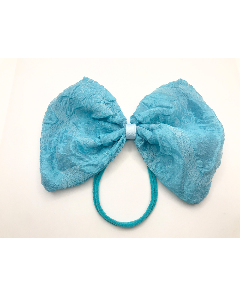 Blue Bow Hairband