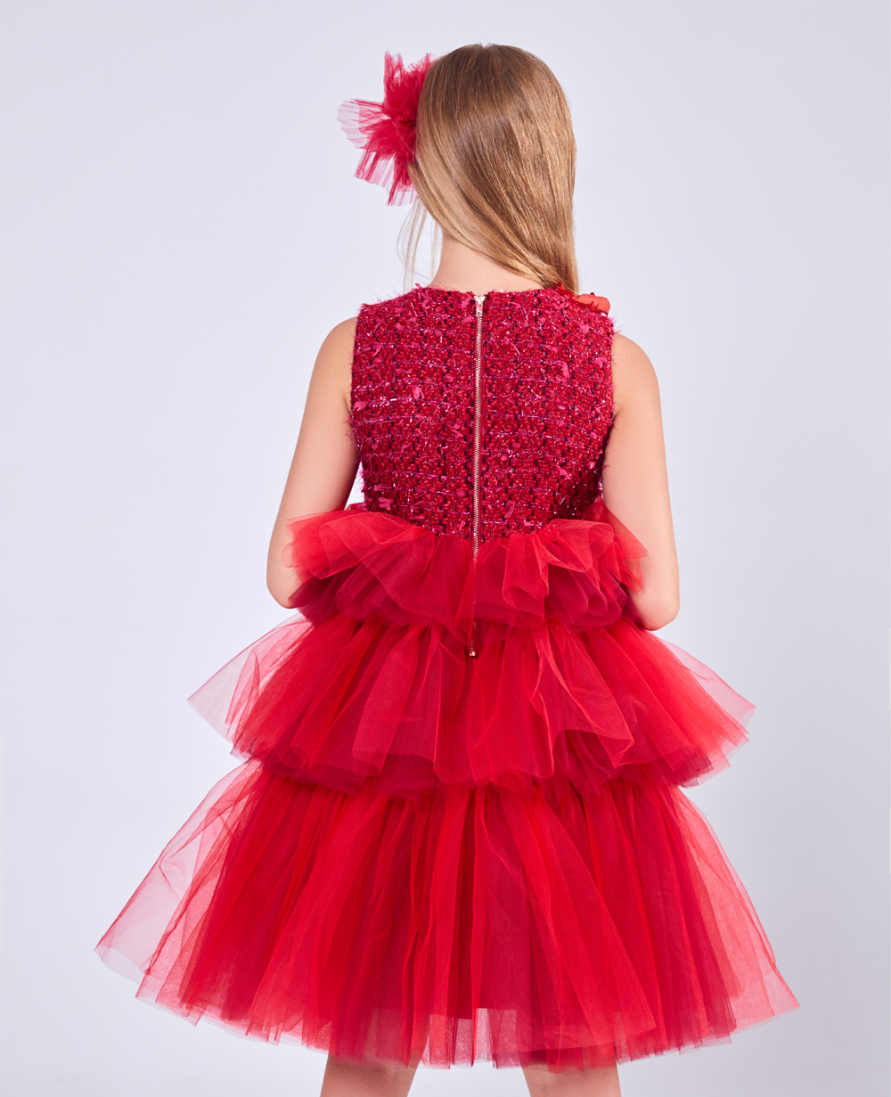 Royal Red Princess Dress