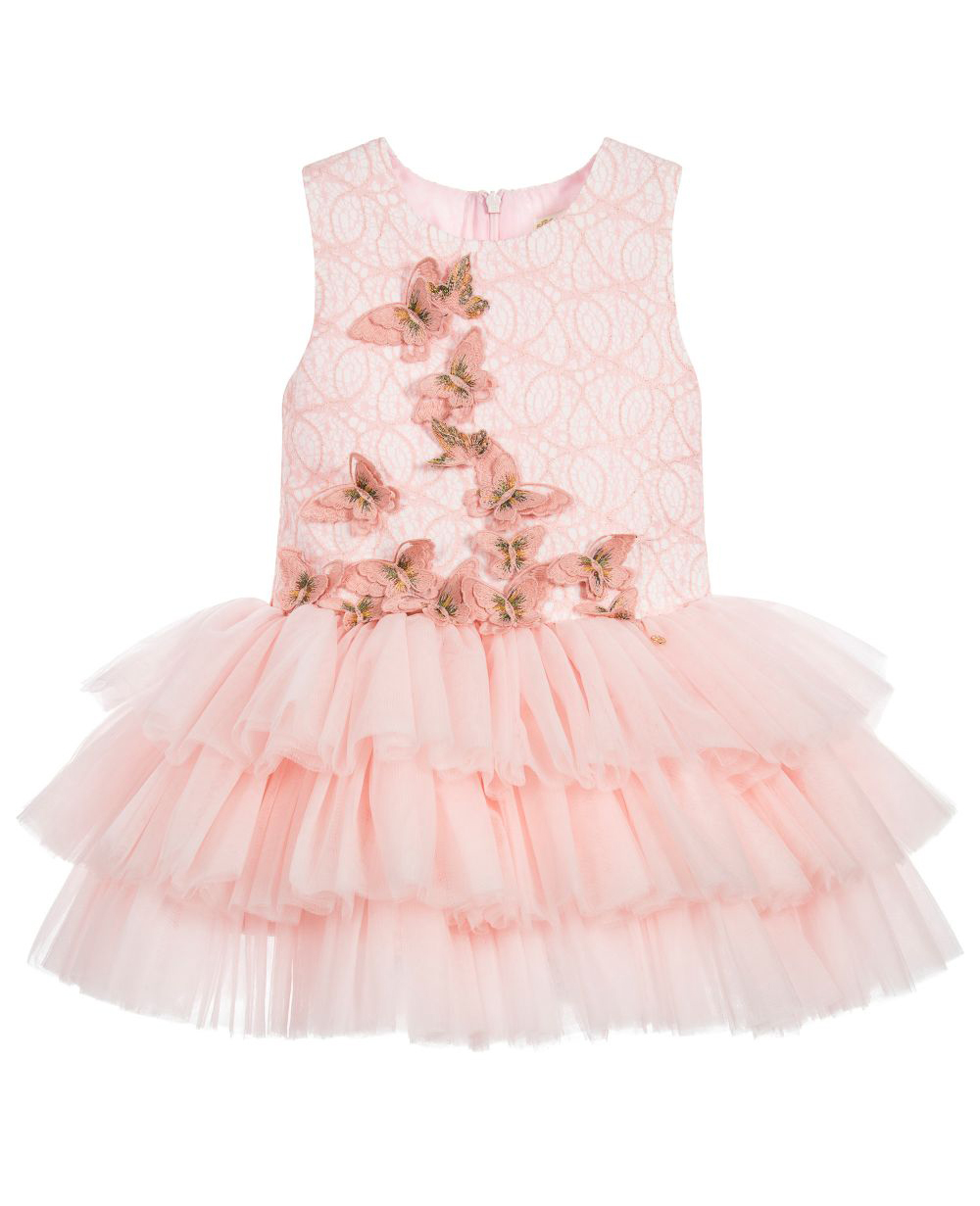 Pink Sleeveless Wedding Gown Formal Dress 
