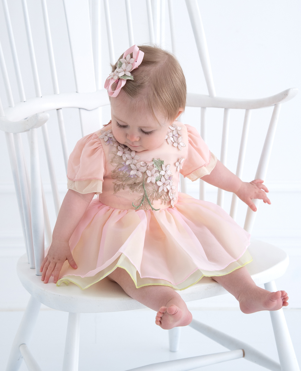 Baby Pink Lace Dress