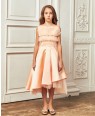 Pink Pearl Tuelle Dress