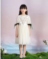 Angel White Lace Tuelle Dress
