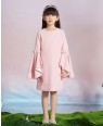 Pink Long Sleeve Dress