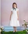 White Tuelle Butterfly Dress