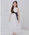 White Mysitque Tuelle Dress