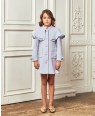 Baby Blue Wool Coat