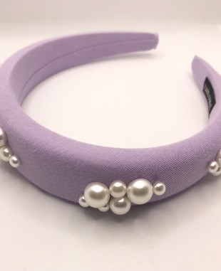 Purple Pearl Hairband