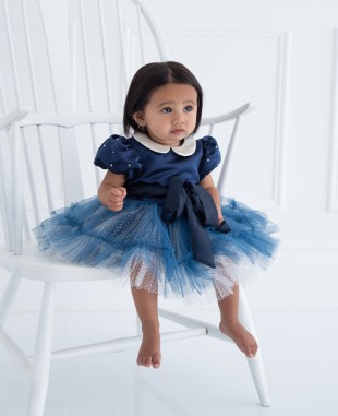 Navy Tuelle Baby Dress
